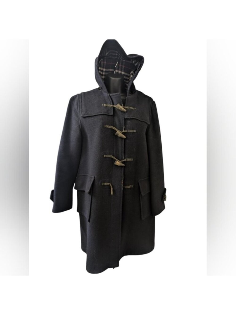 Burberrys Vintage Wool Coat Size: 10